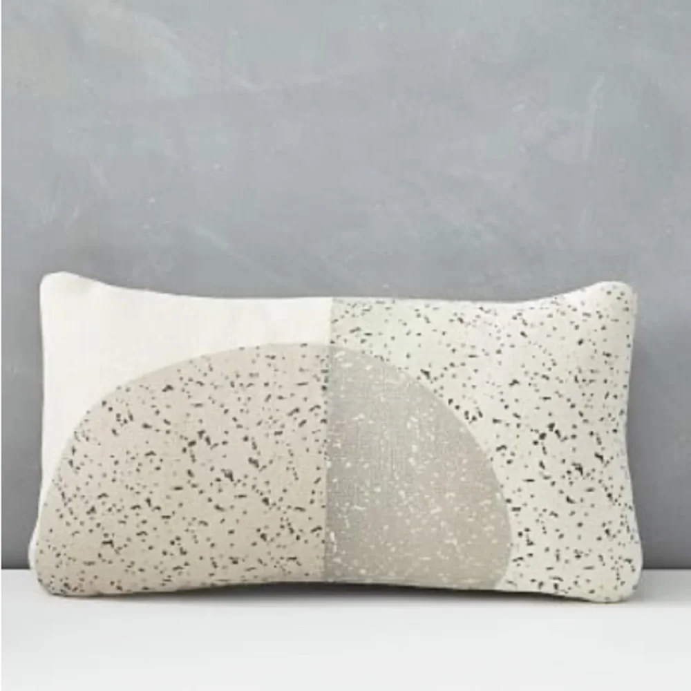 West Elm Outdoor Light Side Of The Moon Pillow, 12